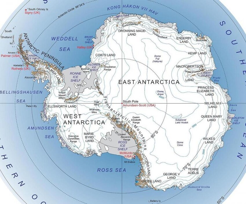 2. Антарктида.