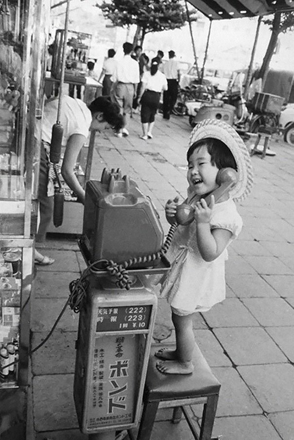Девочка в Японии, 1958 год