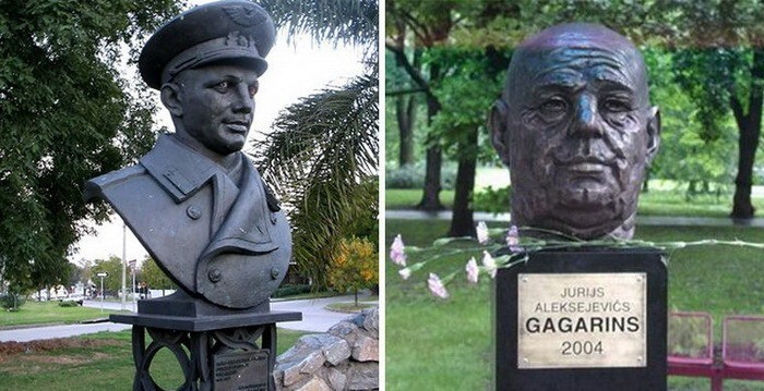 20. Памятник Гагарину в Уругвае и постаревший Юриус в Риге