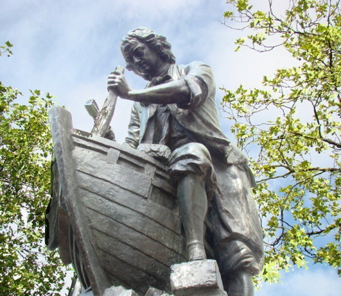 2. Царь – корабельный плотник: памятник российскому императору в Заандаме (Нидерланды)