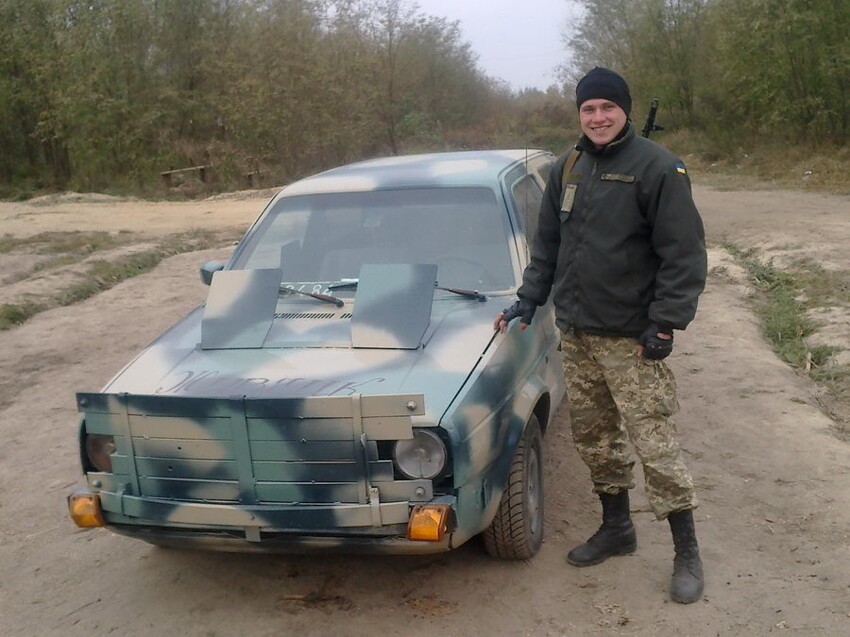 Боевые машины, собранные в полевых условиях