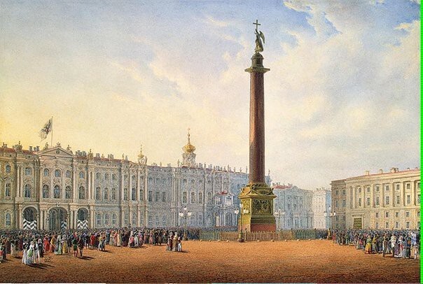 7. После завершения строительства Зимнего дворца вся площадь была завалена строительным мусором. Император Пётр III решил избавиться от него оригинальным способом: 