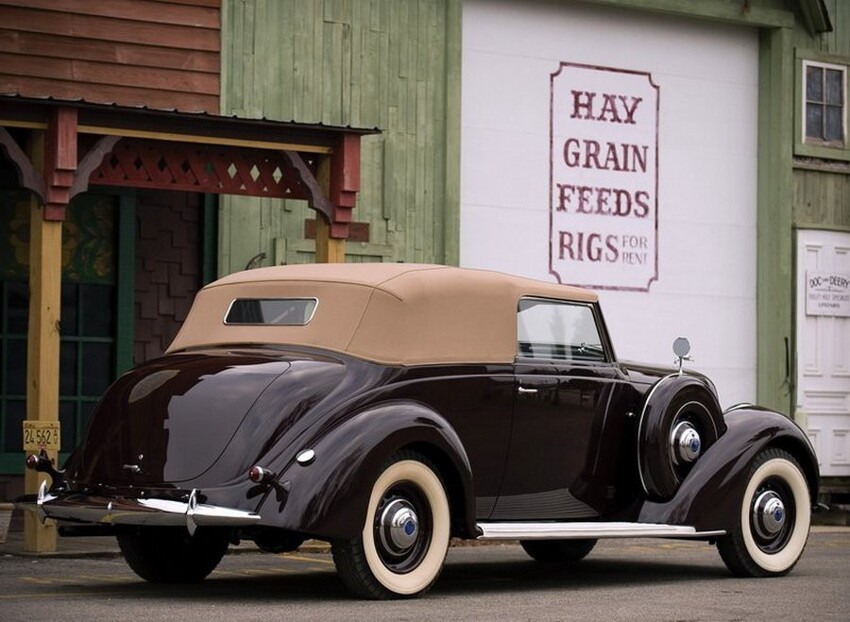 Ретро автомобили 1936—1937 г.г.