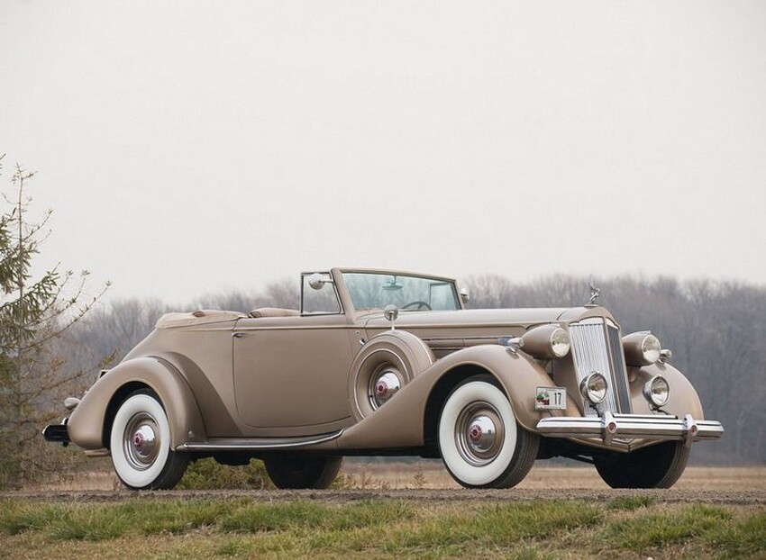 1937 Packard Twelve Convertible Victoria: