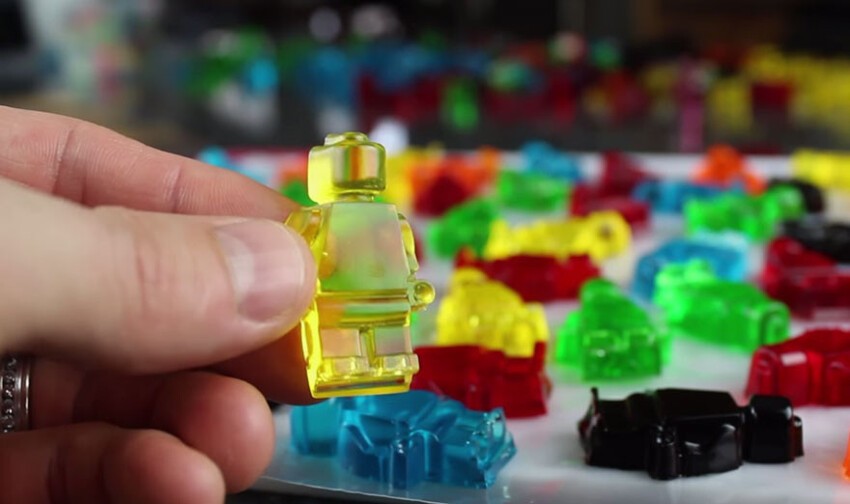 Как сделать Lego-мармеладки