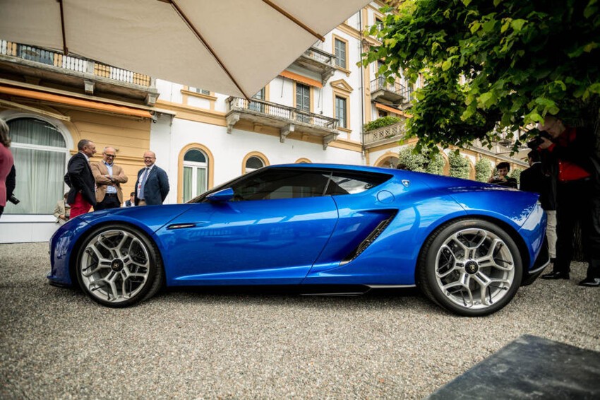 Lamborghini Asterion на конкурсе элегантности в Италии
