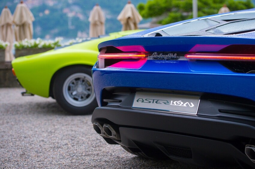 Lamborghini Asterion на конкурсе элегантности в Италии