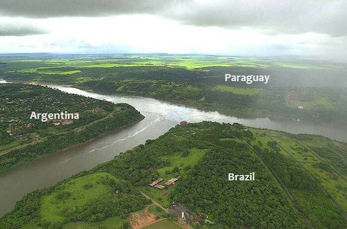 3. Аргентина, Бразилия и Парагвай