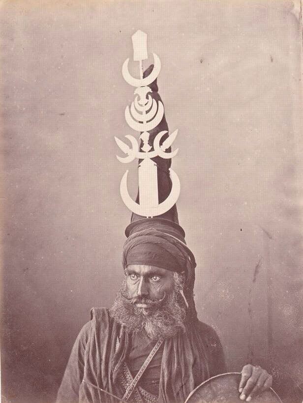 Ниханг (сикхский воин), воин-монах 1865 г.