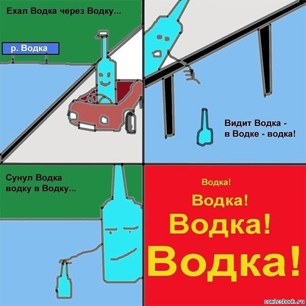 Ехал Водка через Водку