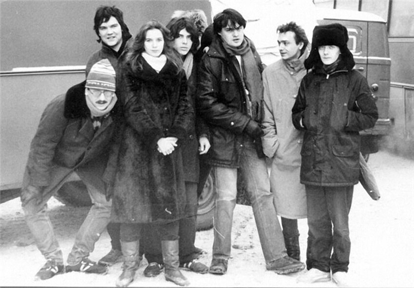 первый приезд Ревякина в Ленинград, январь 1987 г