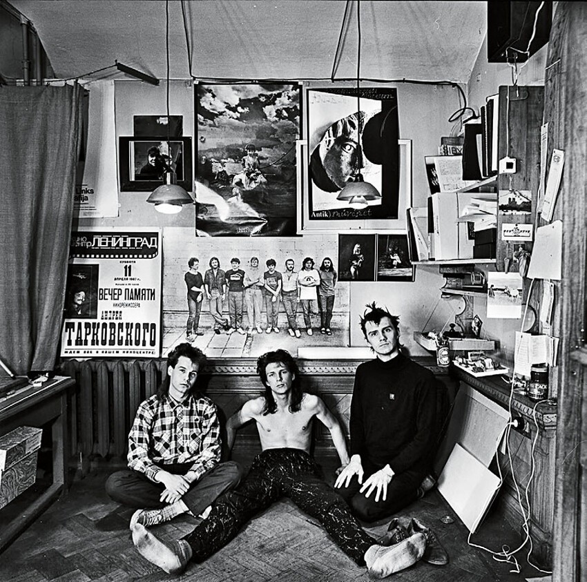 Группа Ноль. 1987. Фото В. Потапова