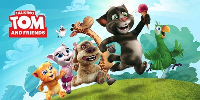 5. Talking Tom and Friends