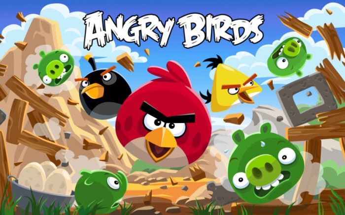 17. Angry Birds Free