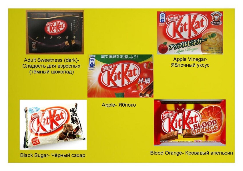 50 необычных японских шоколадок KitKat