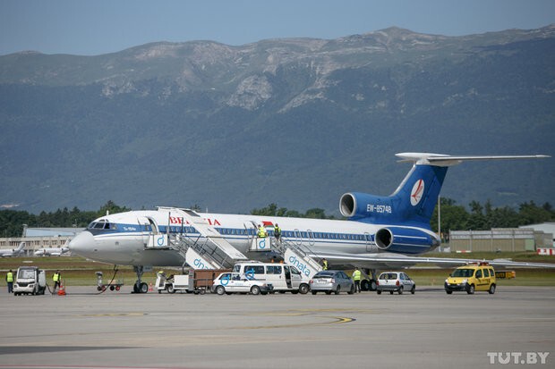 Как туристы из разных стран мира прилетели в Минск на "Ту-154"