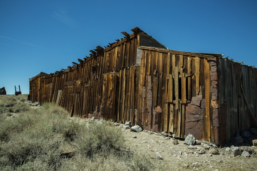 Город-призрак Боди (Bodie) в США