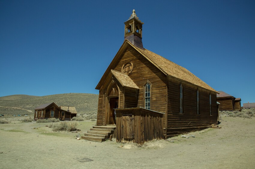 Город-призрак Боди (Bodie) в США