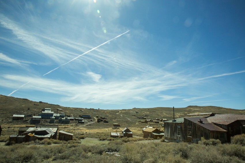 Город-призрак Боди (Bodie) в США