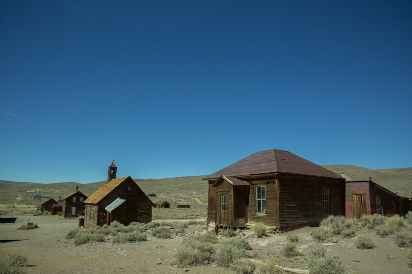 Город-призрак Боди (Bodie) в США