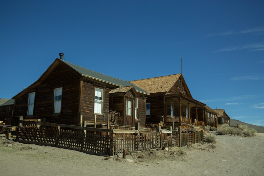 Город-призрак Боди (Bodie) в США