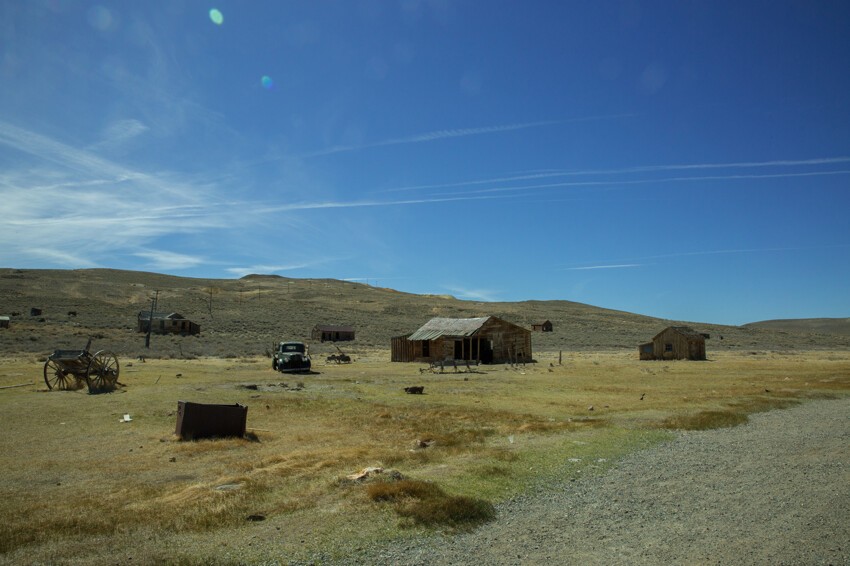 Город-призрак Боди (Bodie) в США