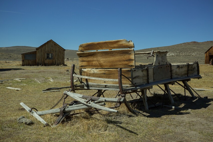 Город-призрак Боди (Bodie) в США