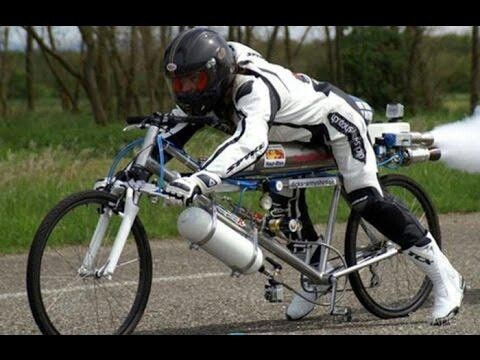 Самый быстрый велосипед в мире - 333 км/ч 