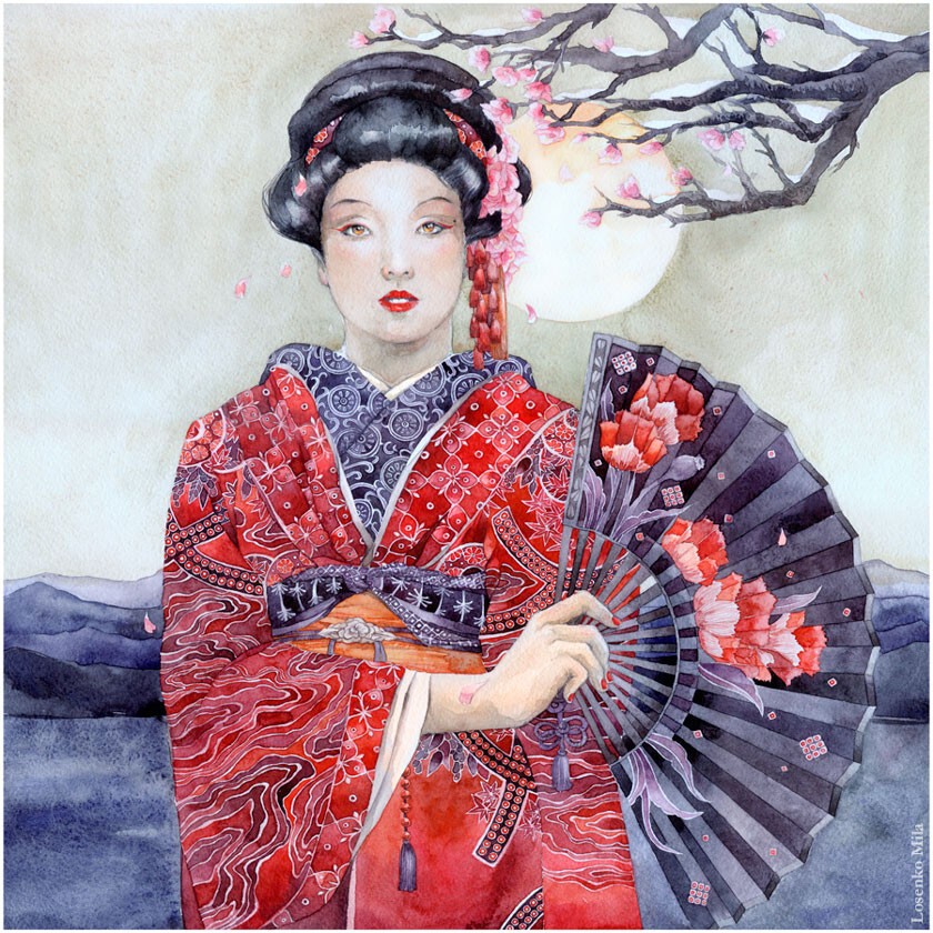 «Красное кимоно»