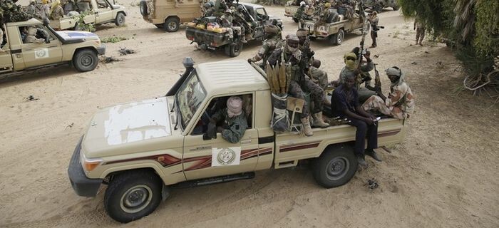 Военные пикапы на Ближнем Востоке и в Африке