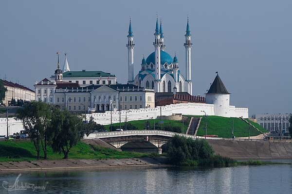 Казанский кремль и мечеть Кул-Шариф Казань, республика Татарстан