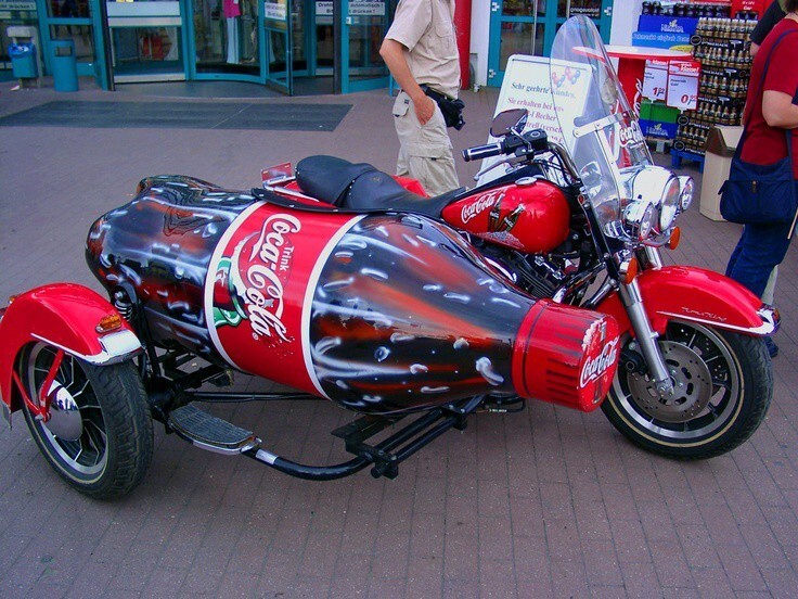  Культовый мотоцикл Harley-Davidson и легендарный напиток Сoca-Cola наконец-то слились воедино. 