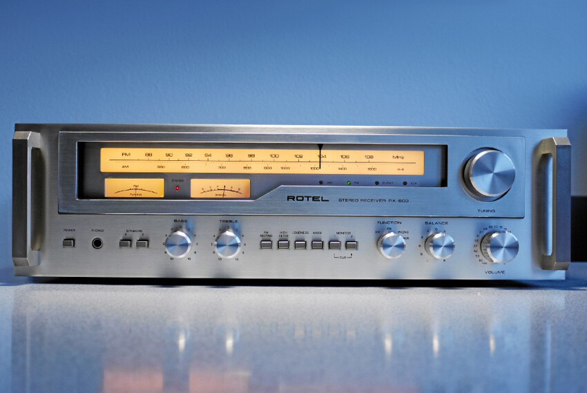 Rotel RX 603 Stereo Receiver (1977).