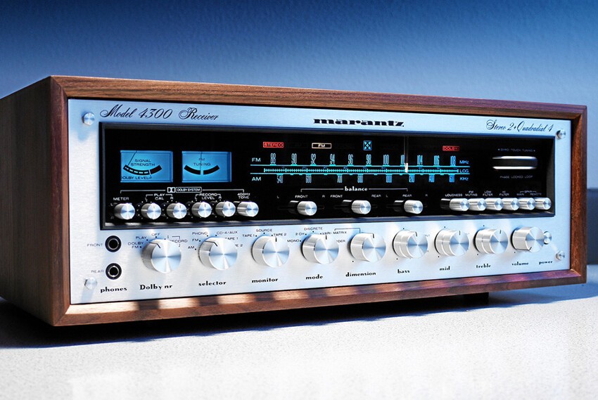 Marantz 4300 Quadrophonic Receiver (1973). 