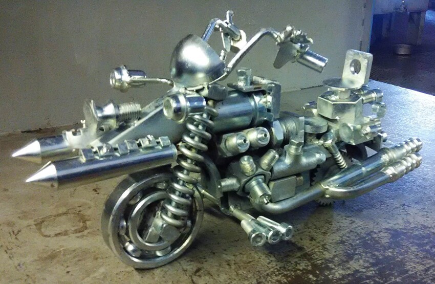 Модель под названием "Мотоцикл №2"