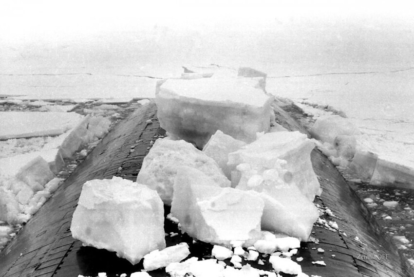  ТК-20 «Северсталь» на Северном полюсе.
