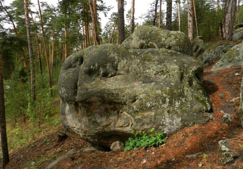 Камни древних Жигулевских гор