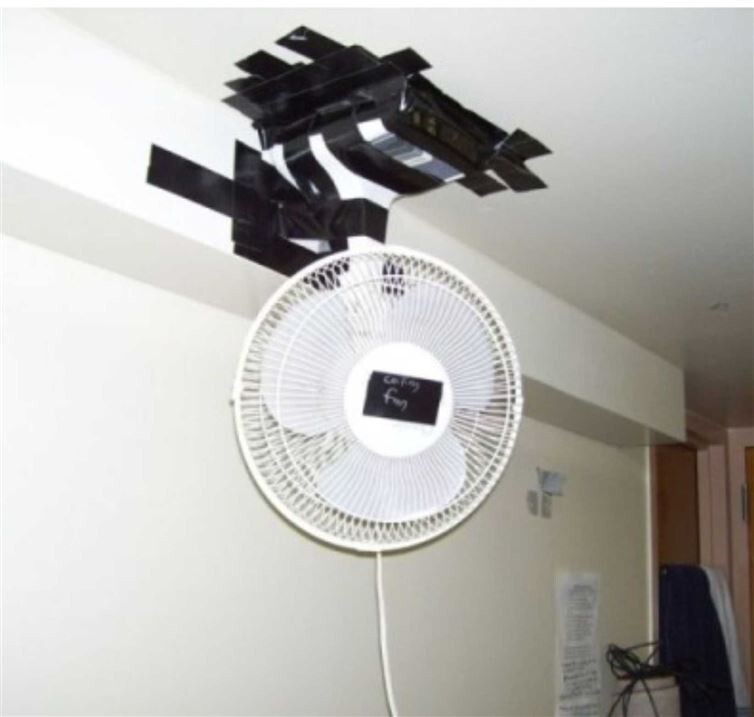 17. Да, потолочный вентилятор может быть и таким.