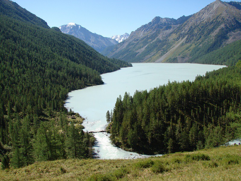Озеро Кучерлинское, Катунский хребет, Алтай