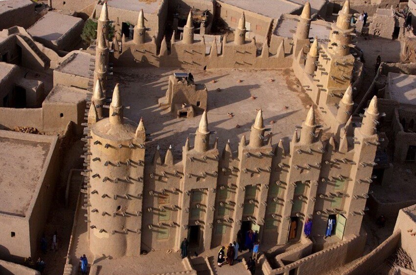 Сельская мечеть в Мали