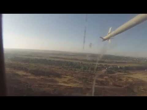 Видеозапись со сбитого вертолета Ми-24 всу. 