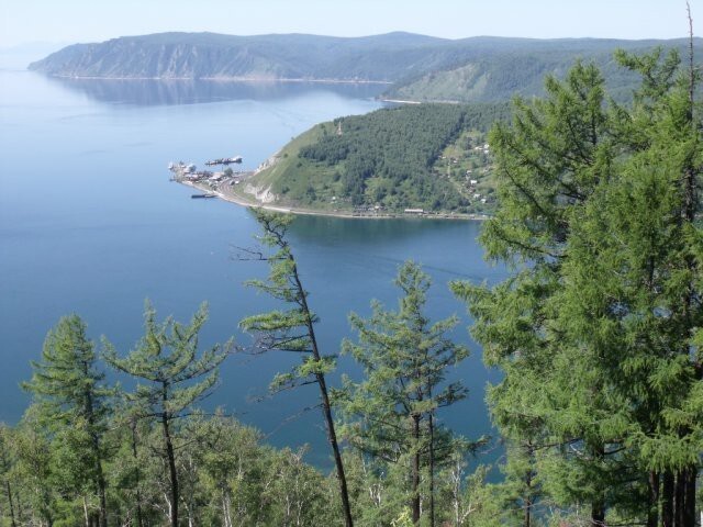 Байкал в районе Листвянки.