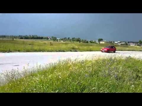 Авария на гонках, Mazda 323 bg 1,6 turbo 4x4 