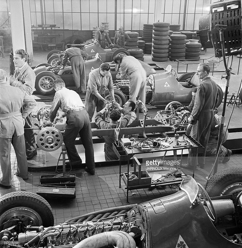 Гоночный болид F1 1951 года