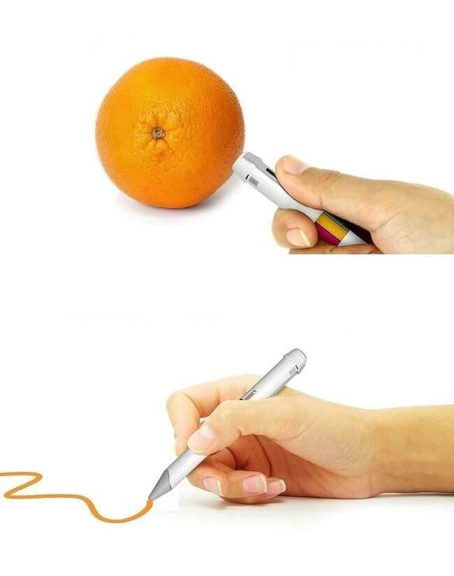 Ручка с определителем цвета