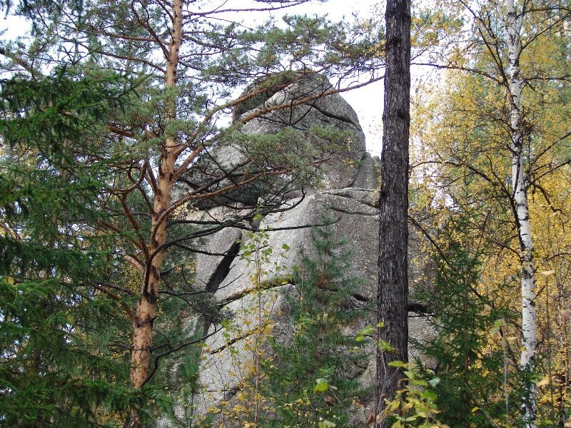 Скальник Витязь, Ольхинское плато, Иркутская область