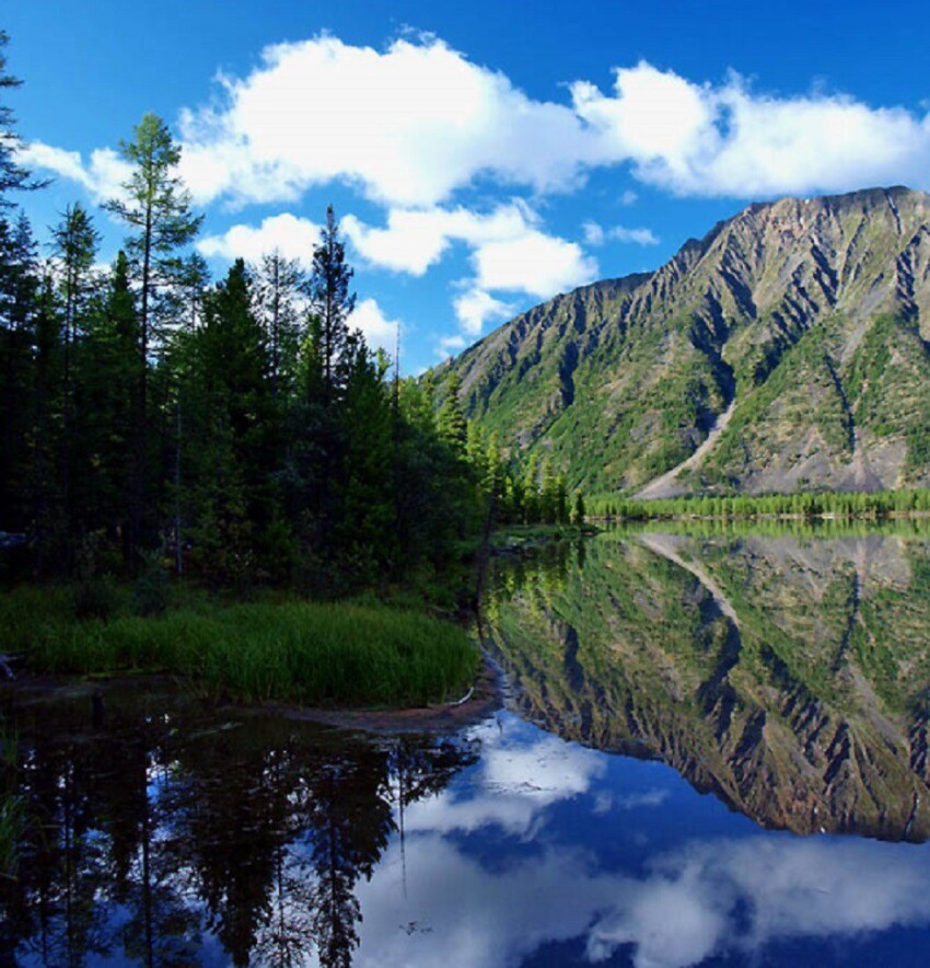 Уникальное озеро Бурсагай - Нур.Республика Бурятия,Окинский район