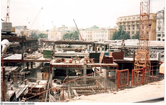 Какой была строящаяся Москва в 1996 году