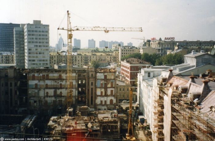 Какой была строящаяся Москва в 1996 году