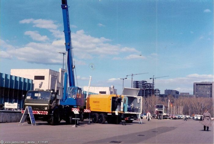 Какой была строящаяся Москва в 1996 году